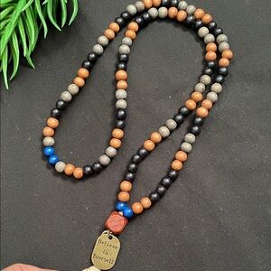 Handmade beaded necklace